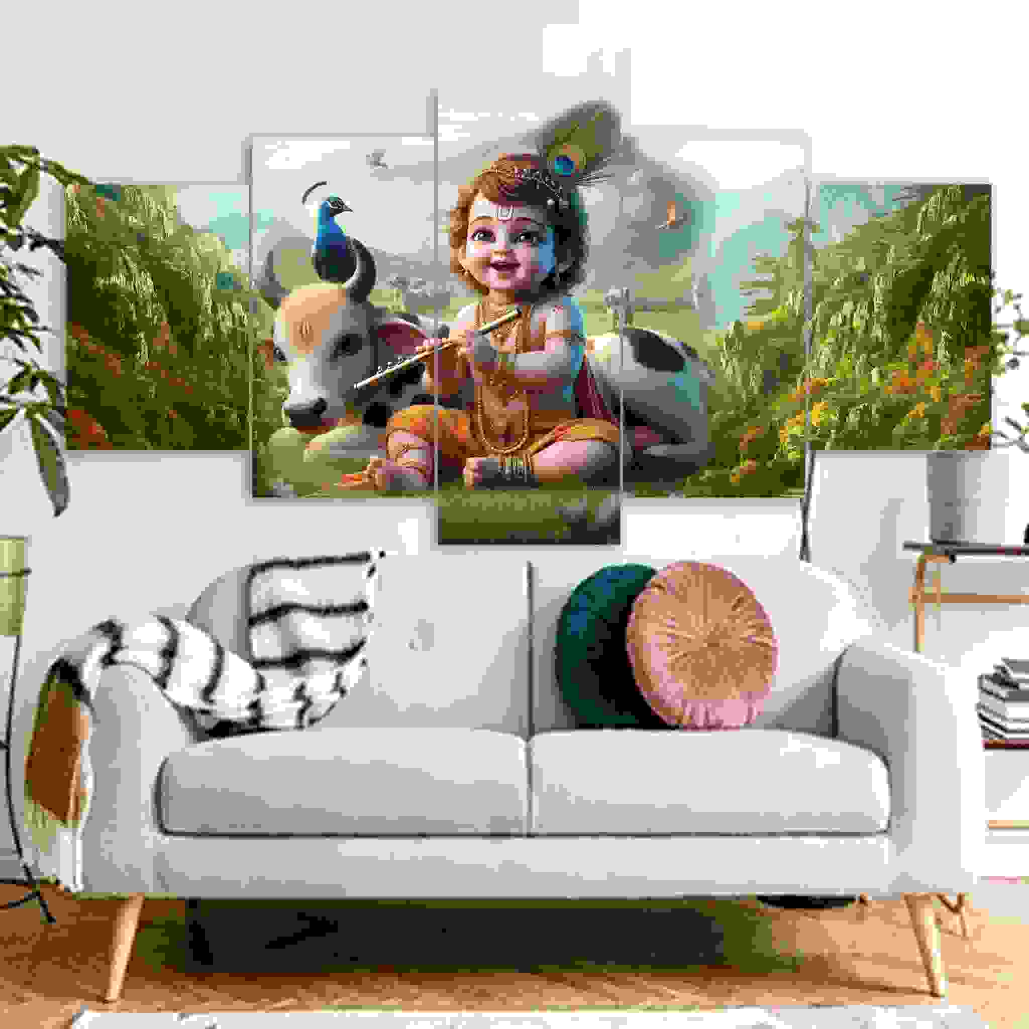 gopal canvas print